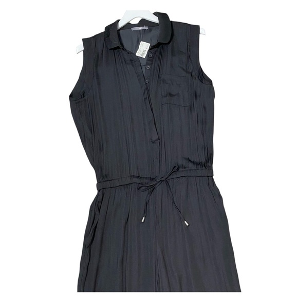 NWT TART Satin Collared Sleeveless Jumpsuit - Picture 3 of 7